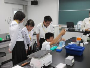 地域高校との連携活動の写真